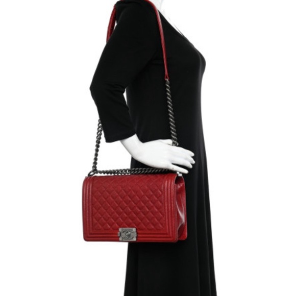 Chanel Medium Caviar Leboy Bag ❤️ - Picture 5 of 15